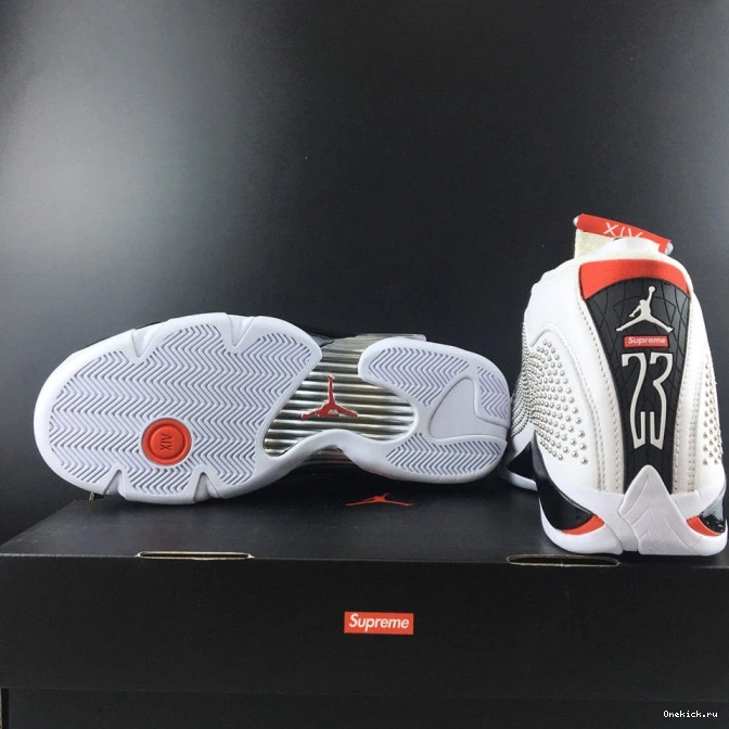 One Kick Retro 14 White Jordan BV7630-106 Air 0708